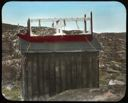 Image of Peary's Hut, Cape Sabine [Eskimo (Inuit) Hearse]